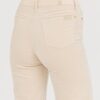 7 FOR ALL MANKIND Beżowe damskie spodnie Modern Dojo Velvet