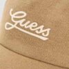 GUESS Beżowa czapka z daszkiem Baseball Cap