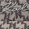 KARL LAGERFELD Beżowa czapka K/signature Mono JKRD