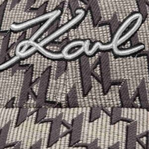 ffbaffb60f13ce4e5636f0fc7a1f8e4ac7a0639f KARL LAGERFELD Beżowa czapka K/signature Mono JKRD