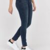 7 FOR ALL MANKIND Niebieskoszare jeansy damskie HW SKINNY SLIM ILLUSION